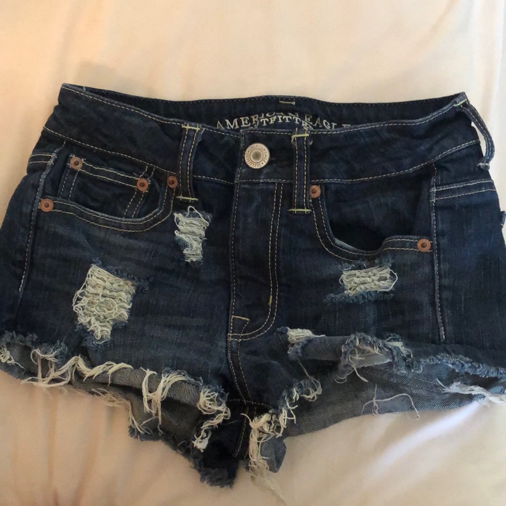 American eagle denim shorts
